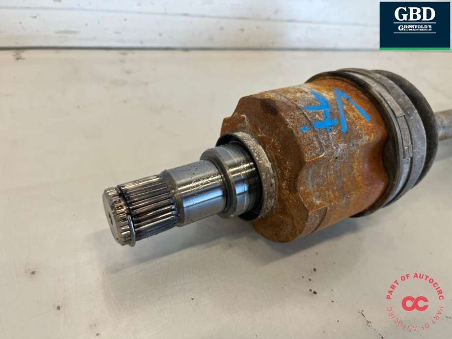 Drivaksel venstre foran, diesel/automat til Mitsubishi Outlander 2012-2015 (Type III, Fase 1) (3815A509|)