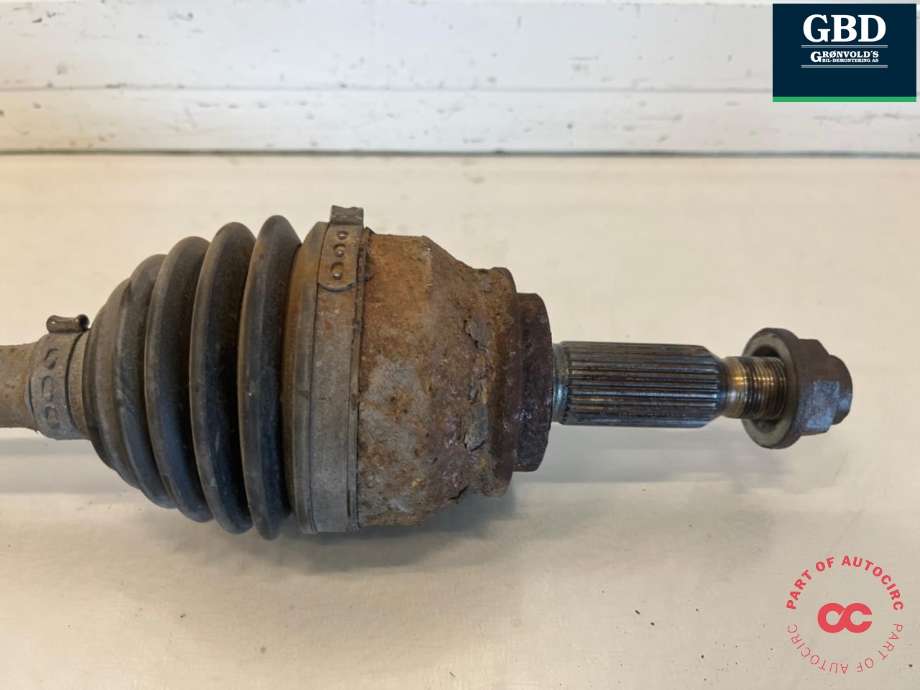 Drivaksel venstre foran, diesel/automat til Mitsubishi Outlander 2012-2015 (Type III, Fase 1) (3815A509|)