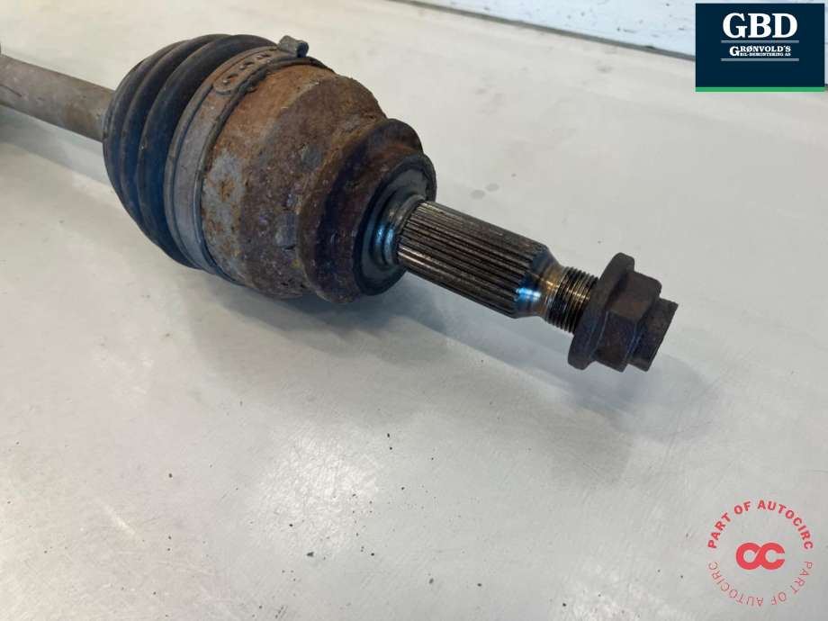 Drivaksel venstre foran, diesel/automat til Mitsubishi Outlander 2012-2015 (Type III, Fase 1) (3815A509|)