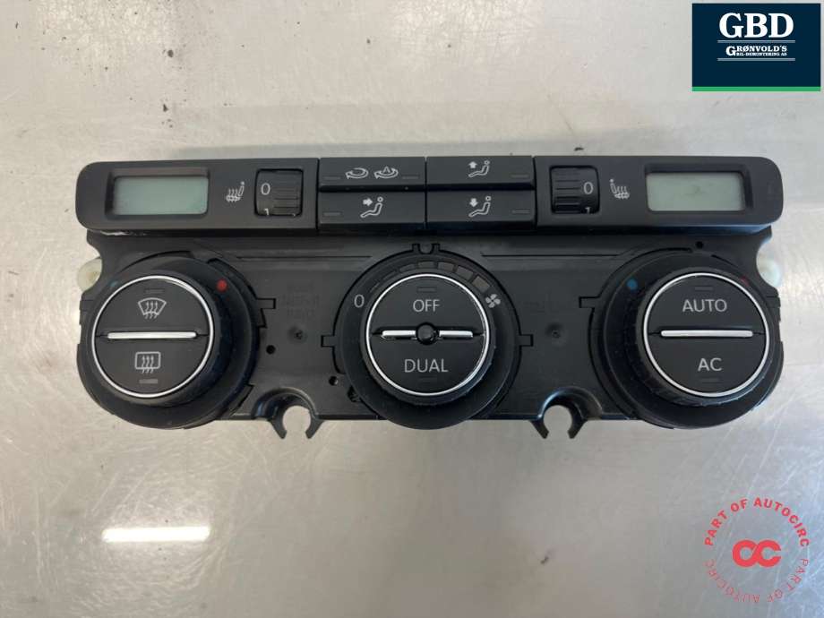 Varmeapparat betjening til VW Passat 2005-2010 (B6) (B6) (3C0 907 044 EB WZU|)