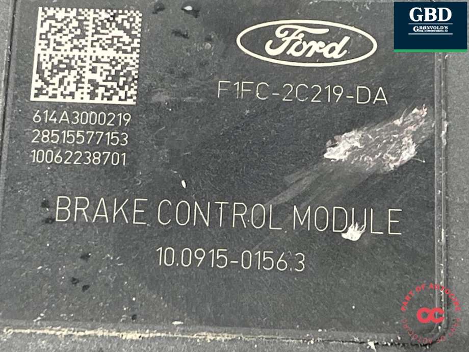 ABS sentral til Ford Focus 2014-2018 (Type III, Fase 2)  (2383942|F1FC-2C405-BK|)