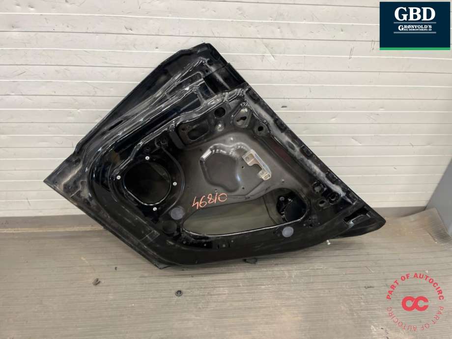 Dør høyre bak til Tesla Model S 2013-2016 (Fase 1) (6006566-E0-F|1584772-E0-A | 6006566-E0-G|6006566-E0-H)