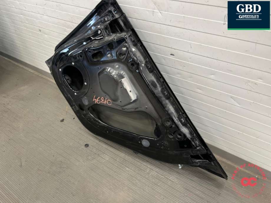 Dør høyre bak til Tesla Model S 2013-2016 (Fase 1) (6006566-E0-F|1584772-E0-A | 6006566-E0-G|6006566-E0-H)