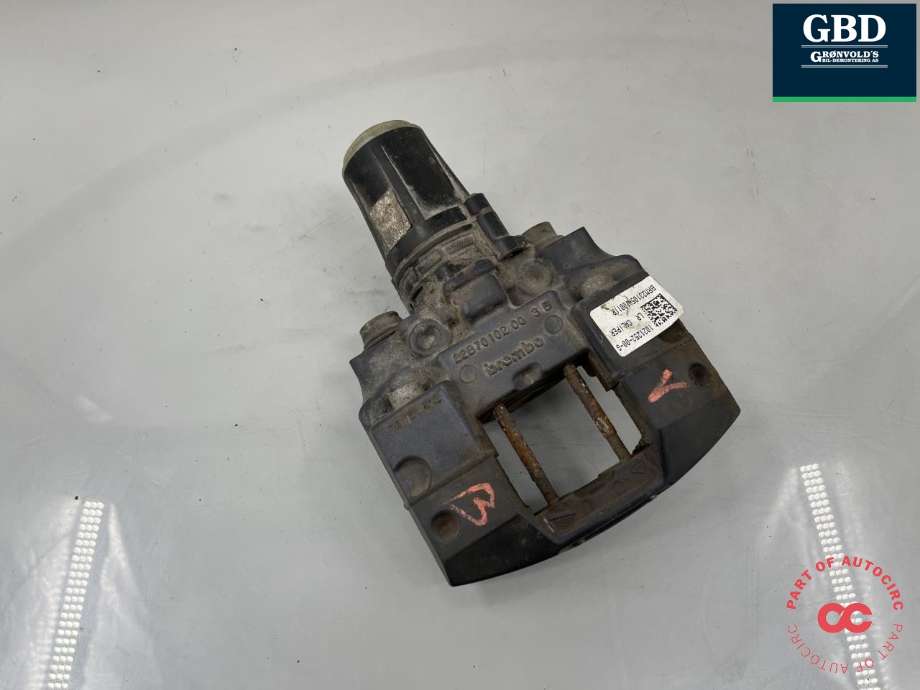 Bremsecaliper venstre bak, elektrisk til Tesla Model S 2013-2016 (Fase 1)  (1021252-00-E|1021252-00-F|1021252-00-G)
