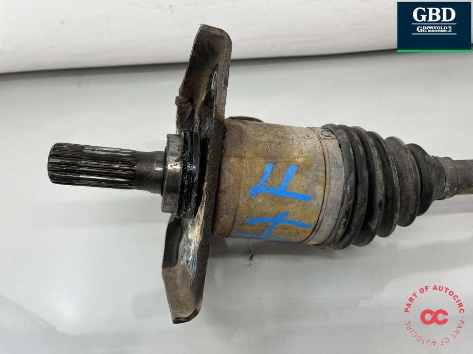 Drivaksel høyre foran, diesel/automat til Isuzu D-Max 2012-2017 (Type II, Fase 1) (8981472452|)