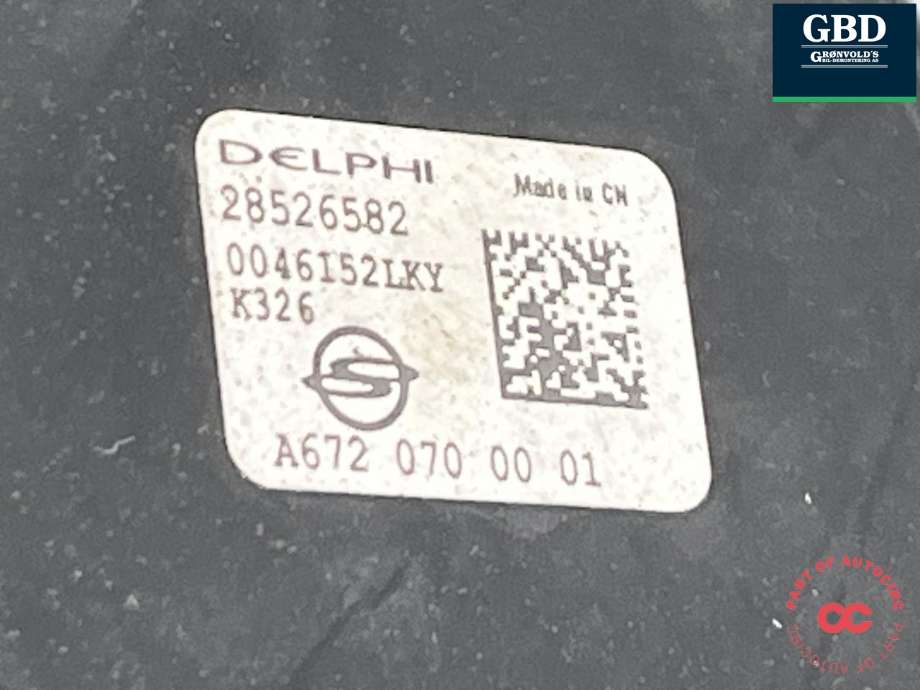 Dieselpumpe til SsangYong Rexton W 2014-2017 (Y290) (Y290) (6720700001|)