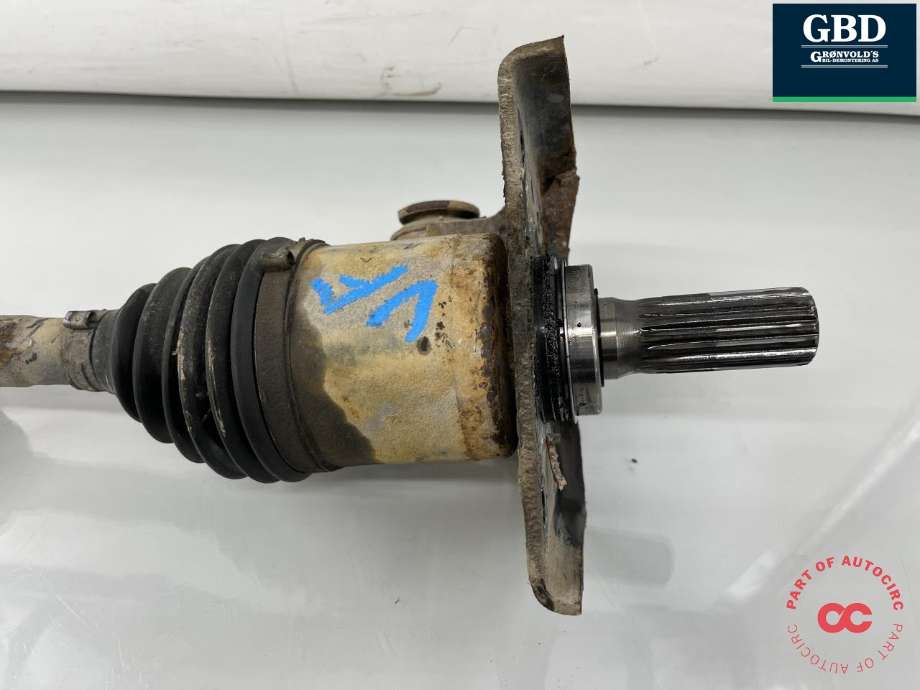Drivaksel venstre foran, diesel/automat til Isuzu D-Max 2012-2017 (Type II, Fase 1) (8981472452|)