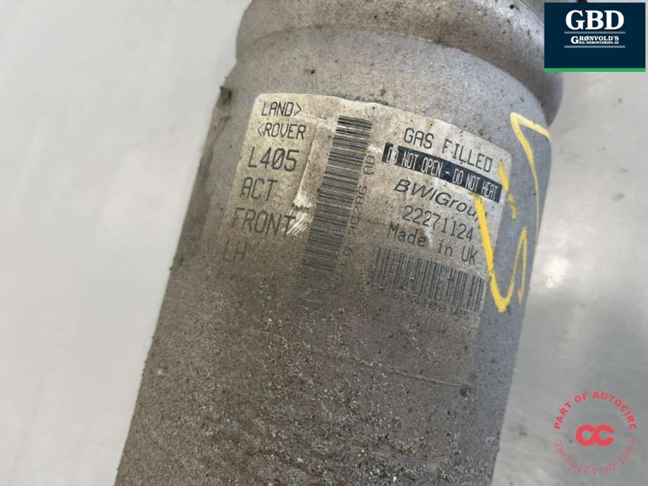 Fjær foran nivå luftpute/belg til Land Rover Range Rover 2013-->> (Type IV)  (LR087091. CPLA3C286AF|LR038804. CPLA3C286AB|)