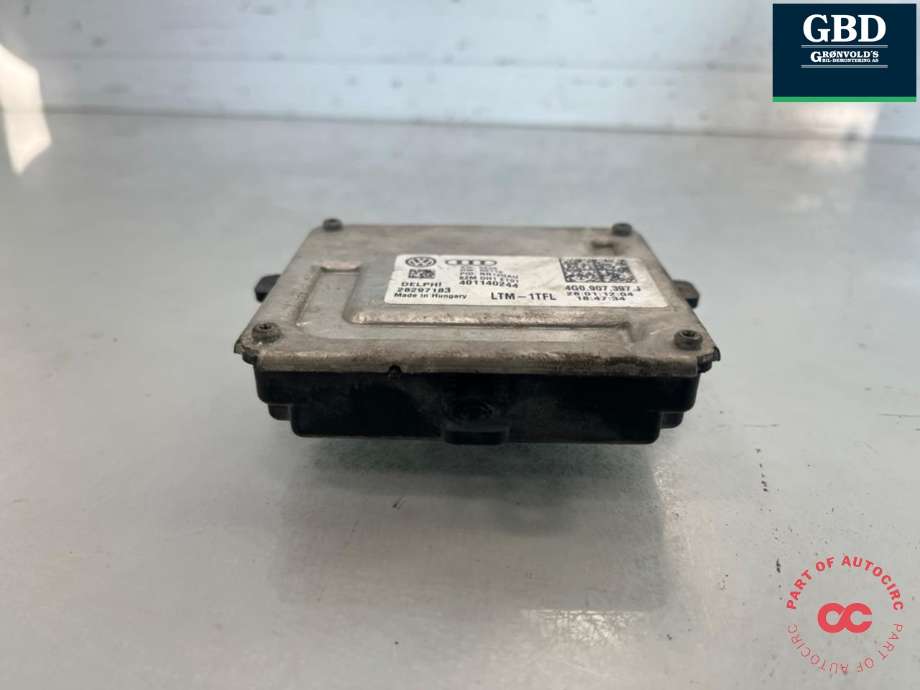 Styreenhet xenon/ballast til Audi A7 2010-2014 (Type I, Fase 1) (4G0 907 697 F|4G0 907 397 J|)