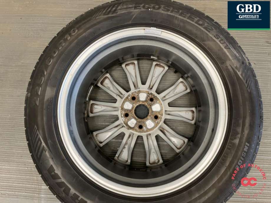 Hjulsett aluminium sommer til Subaru Outback 2015-2020 (Type V)  (MINERVA ECOSPEED2|225-60R18 100V|PROD 4823  4|3-5|3 MM|18X7J ET55)