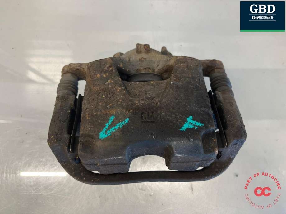 Bremsecaliper venstre foran til Opel Mokka 2012-2016 (Type I, Fase 1) (13301226|95522602|)