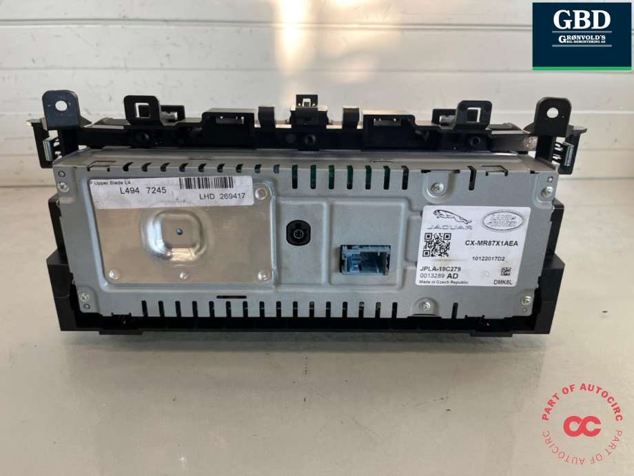 Multimedia display (MCU - Media Controller Unit) til Land Rover Range Rover Sport 2013-->> (LR156762| LK5219C279AB|LR098959| JPLA19C279AD|JPLA 19C279)