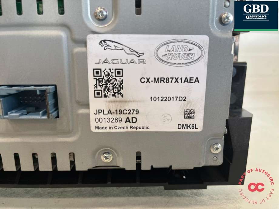 Multimedia display (MCU - Media Controller Unit) til Land Rover Range Rover Sport 2013-->> (LR156762| LK5219C279AB|LR098959| JPLA19C279AD|JPLA 19C279)