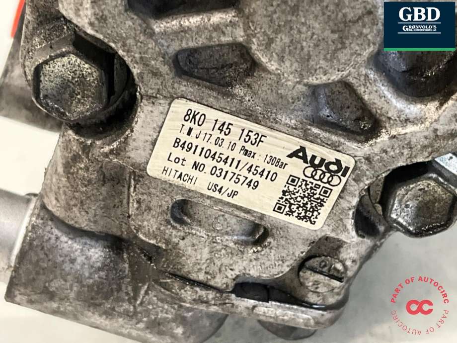 Servo pumpe mekanisk til Audi A4 2007-2014 (Type IV) (B8) (B8) (8K0 145 153 F|)