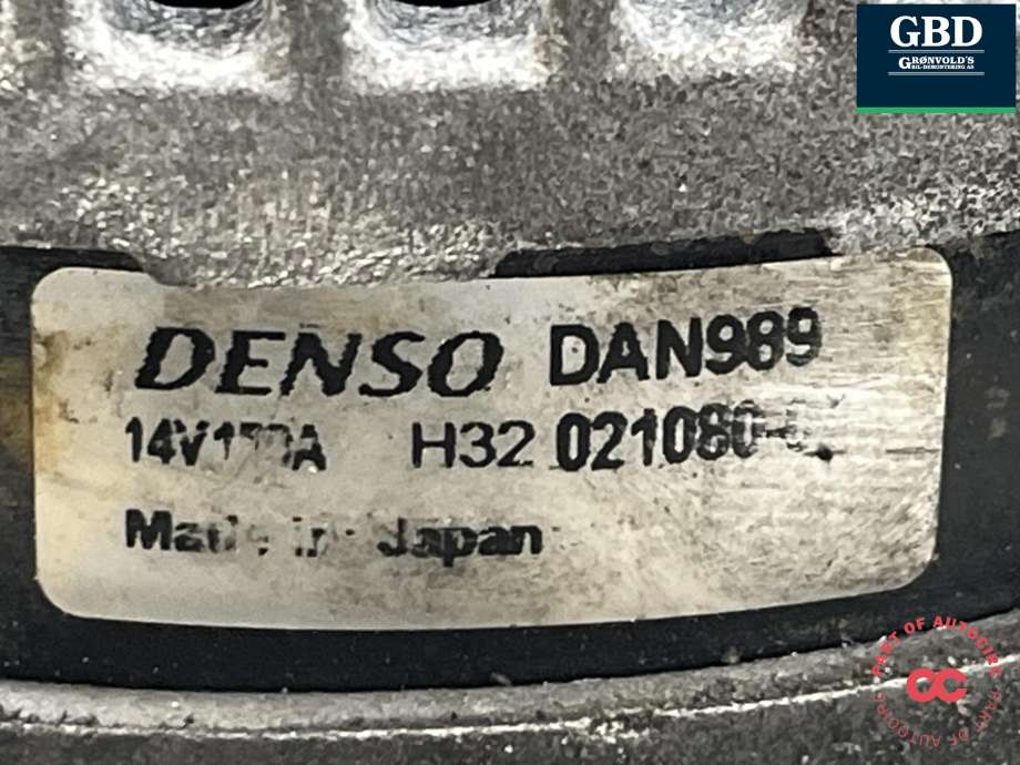 Dynamo diesel til Land Rover Range Rover 2002-2012 (Type III)  (LR026344. 7H4210300AD|YLE500440. 7H4210300AB|DAN989)