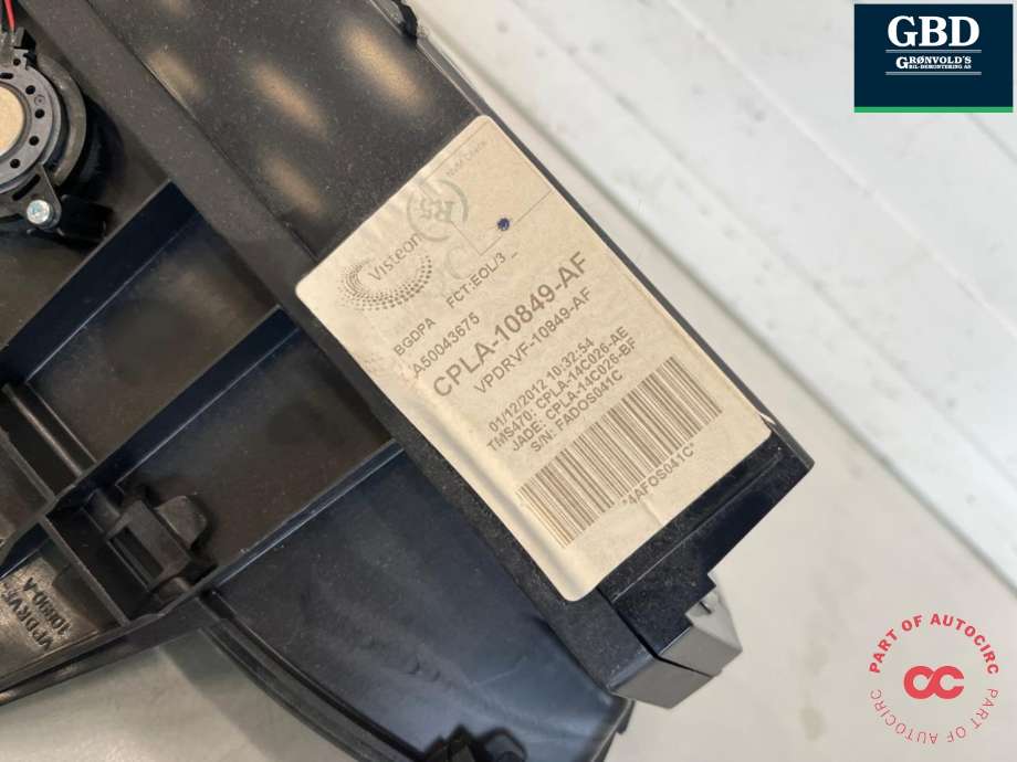 Instrumentpanel til Land Rover Range Rover 2013-->> (Type IV) (LR066377. CPLA10849AL|LR060017. CPLA10849AK|CPLA 10849AF)