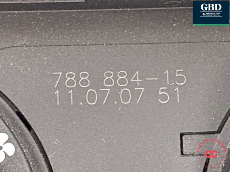 Varmeapparat betjening til VW EOS 2006-2013  (1Q0 907 044 J|1Q0 907 044 J  WHS|)