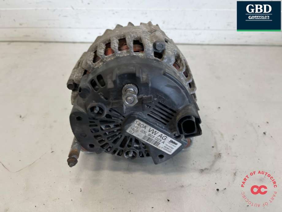 Dynamo diesel til VW Tiguan 2011-2016 (Type I, Fase 2) (03L 903 023|03L 903 023 X|03L 903 023 AX)