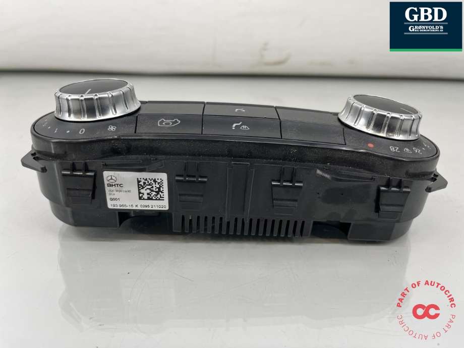 Varmeapparat betjening til Mercedes Vito 2014-->> (W447) (W447) (A 447 900 42 18|A 447 900 57 15|A4479018803)