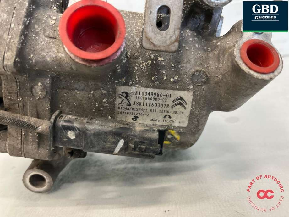 Aircondition kompressor til Citroën Berlingo 2019-->> (Type III)  (98 103 499 80|)