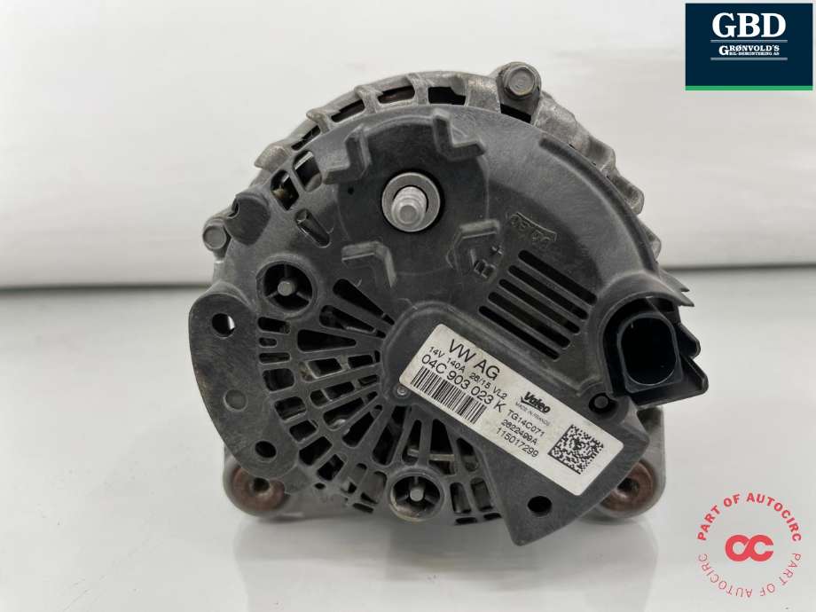 Dynamo til VW Golf Sportsvan 2014-2018  (04E 903 015 T  |04E 903 015 P|04C 903 023 K | 04C 903 023 KX |04E 903 015 TX|04C 903 023 L  |04C 903 023 LX | 04E 903 015 PX)