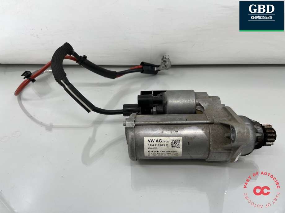 Starter til VW Golf Sportsvan 2014-2018 (0AM 911 022 C|0AM 911 023 R |0AM 911 023 RX |0AM 911 022 CX | 0AM 911 023 N|0AM 911 023 NX |0AM 911 022 CX)
