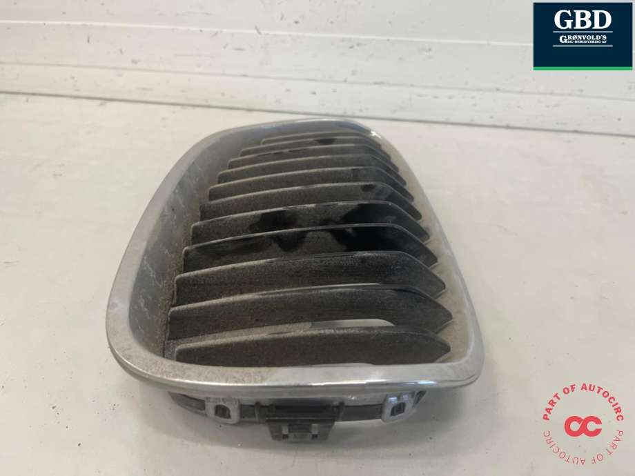 Grill høyre til BMW 1-Serie 2011-2015 (Fase 1) (F20/F21) (F20/F21) (51 13 7 262 118|7 239 022|7 262 118)