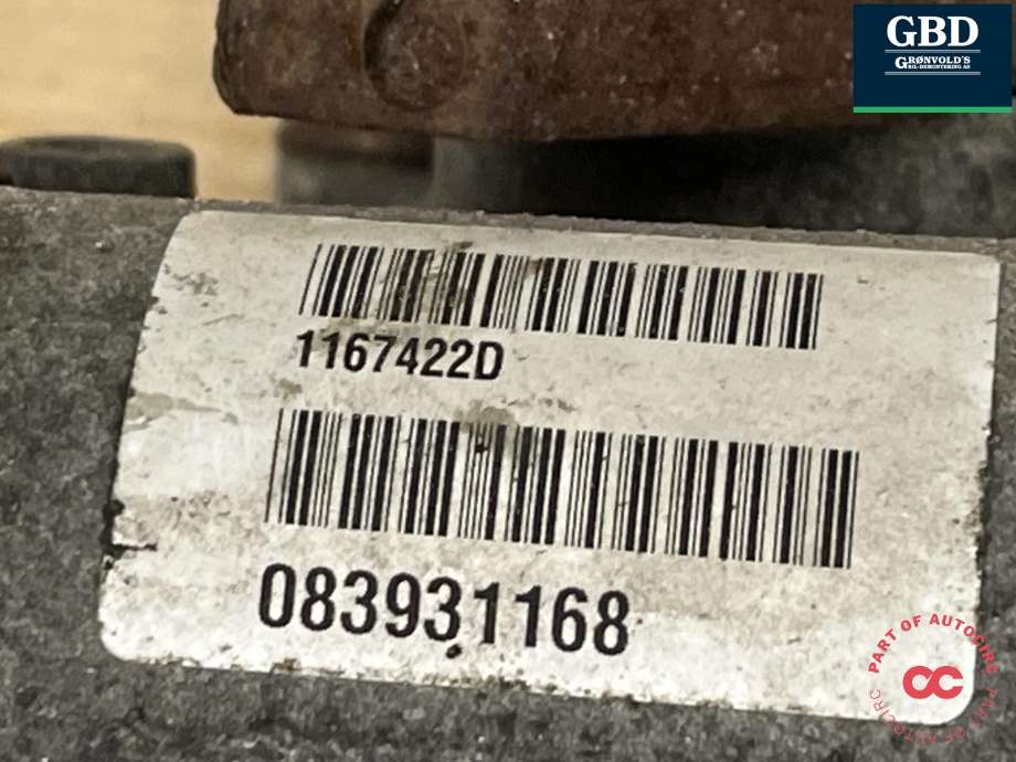 Kardang klokke bak til VW Tiguan 2011-2016 (Type I, Fase 2) (0AY 525 010 L|1167422D|083931168)