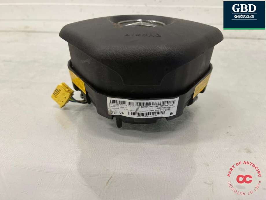Airbag rattpute til Mercedes E-Klasse 2013-2016 (Fase 2) (W212) (W212) (A 000 860 51 03 9116|)