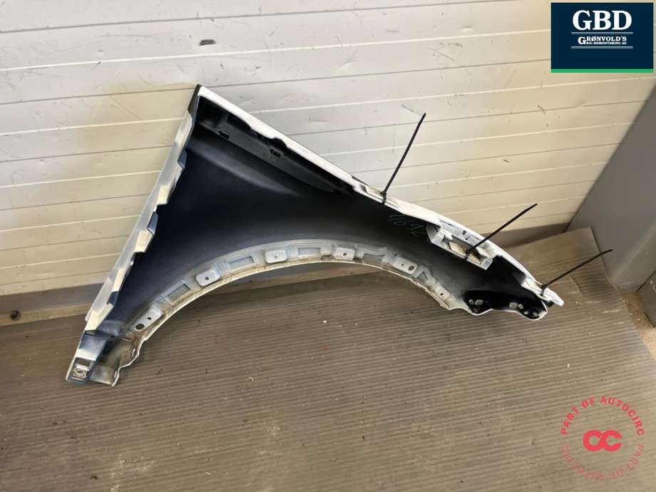 Skjerm venstre foran til Land Rover Range Rover, Evoque 2011-2019 (Type I)  (LR066935| BJ3216006AH|LR027590| BJ3216006AG|)