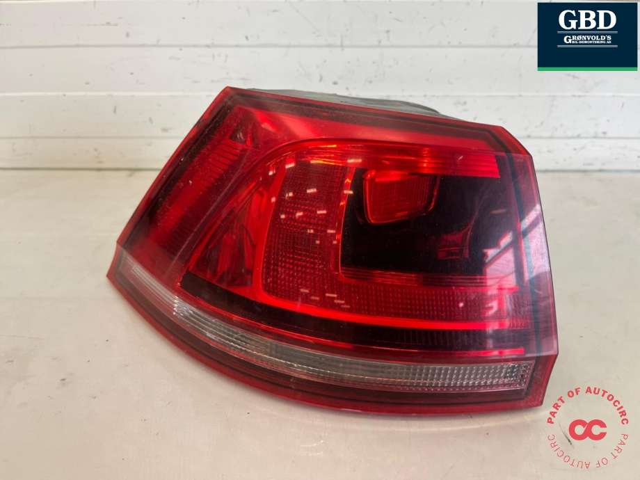 Baklykt venstre ytre til VW Golf VII 2012-2017 (Fase 1) (5G9 945 095 J|)