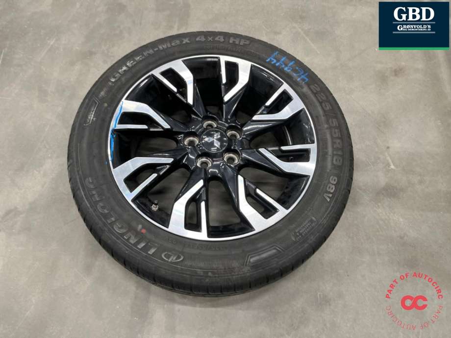 Hjulsett aluminium sommer til Mitsubishi Outlander 2015-->> (Type III, Fase 2) (LINGLONG GREEN MAX|225-55-18|18X7J ET38|PROD 1120 6|5MM)