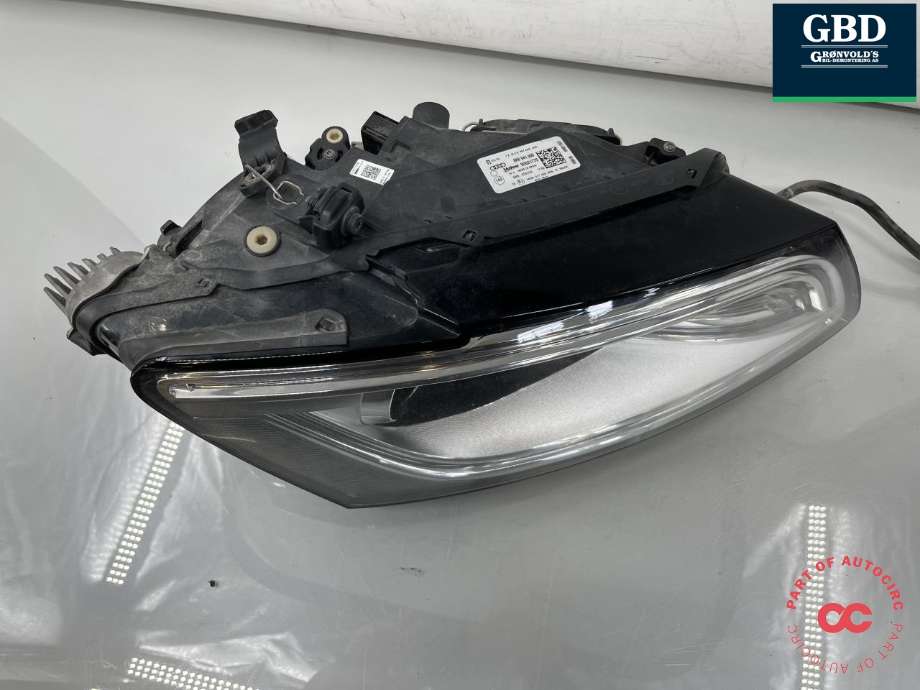 Frontlykt høyre xenon til Audi Q5 2012-2017 (Type I, Fase 2) (8R0 941 044 C|)
