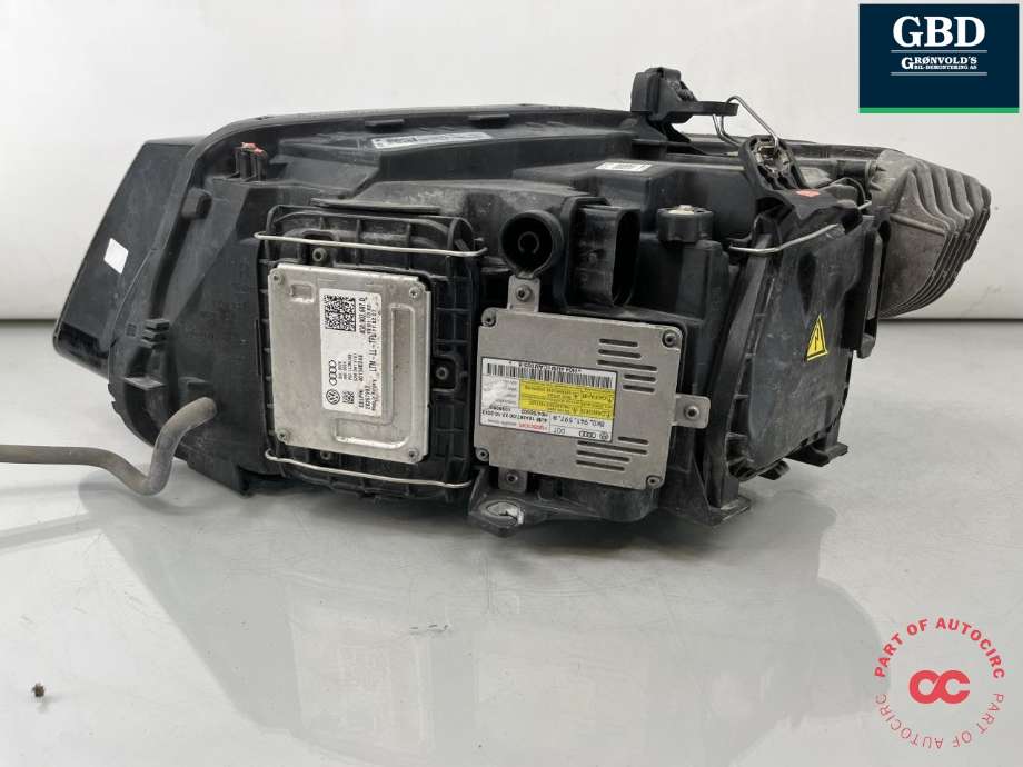 Frontlykt høyre xenon til Audi Q5 2012-2017 (Type I, Fase 2) (8R0 941 044 C|)