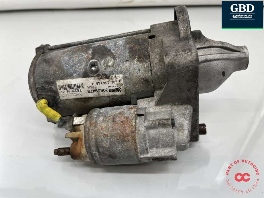 Starter diesel til Volvo V70 2007-2013 (Type III, Fase 1)  (36003219|30659478|)
