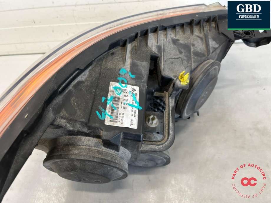 Frontlykt venstre halogen til Citroën C3, Picasso 2009-2017 (6208 N5|)