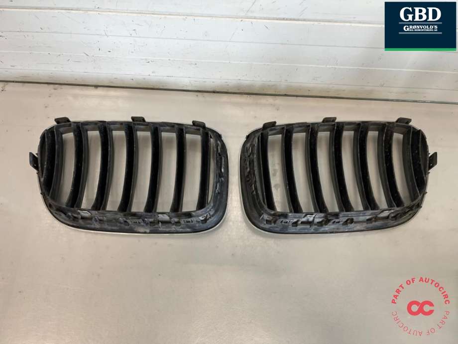 Grill til BMW X3 2010-2017 (F25) (F25) (51 11 7 210 725|51 11 7 210 726|)