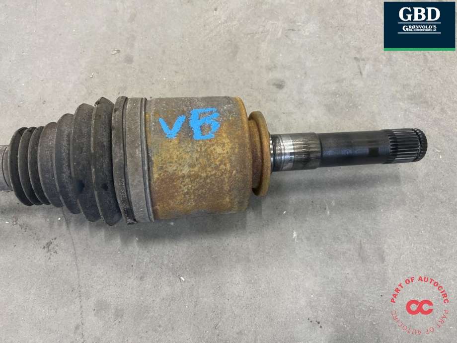 Drivaksel venstre bak, diesel/automat til Land Rover Range Rover 2002-2012 (Type III)  (TOB500320|6H424B457BA|)