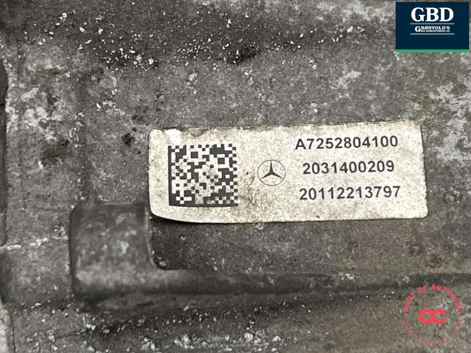 Girkasse 4WD fordelingskasse til Mercedes Vito 2014-->> (W447) (W447) (A 725 280 49 00|A 725 280 41 00|A 725 280 29 00)