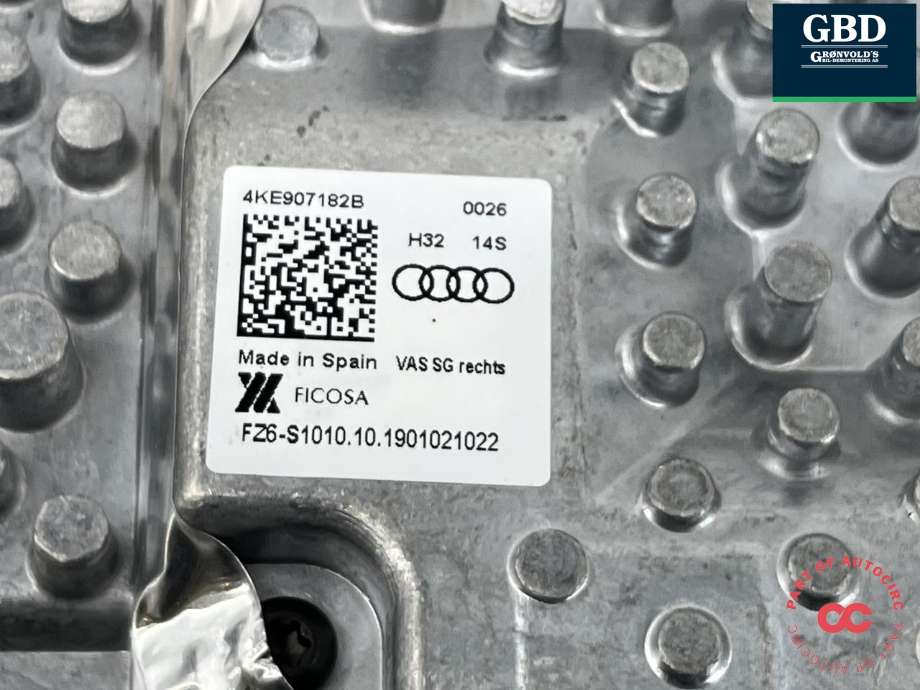Speil høyre til Audi e-tron 2018-->> (4KE 857 410 G T94|)