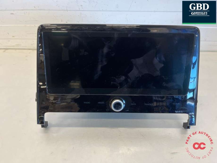 Multimedia display (MCU - Media Controller Unit) til Hyundai Ioniq Electric 2019-->> (Fase 2) (96560G 7230VCS|)