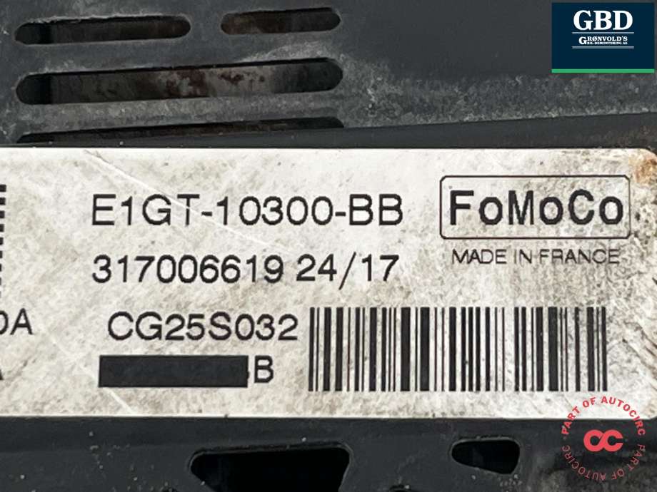 Dynamo diesel til Ford Edge 2016-2019  (2415106| 2411331|E1GT-10300-BC|E1GT10300BB)