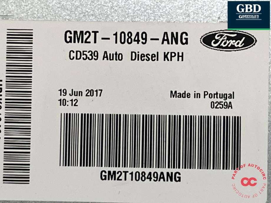 Instrumentpanel til Ford Edge 2016-2019  (2080797|GM2T-10849-ANG|)