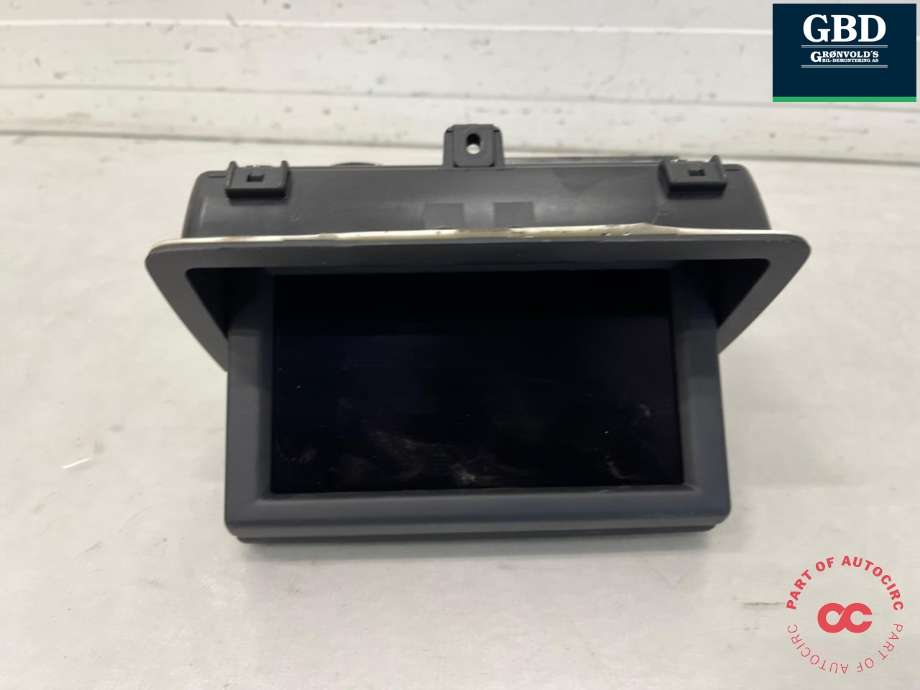 Bilstereo navigasjon skjerm til Audi A1, 2010-2014 (Type I, Fase 1) (8X0 919 603 B)