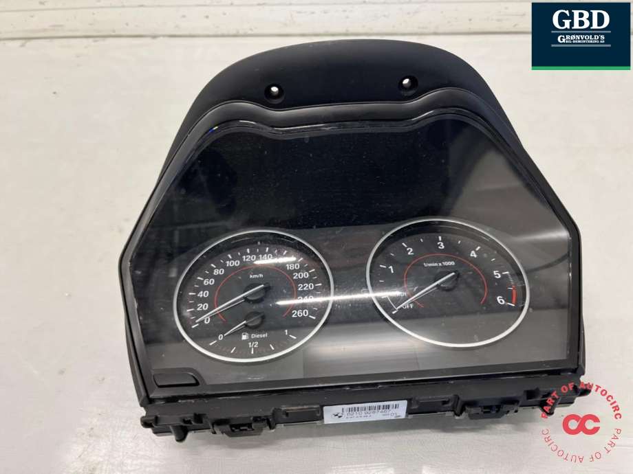 Instrumentpanel til BMW 1-Serie, 2011-2015 (Fase 1) (F20/F21) (F20/F21) (62 10 8 794 223)