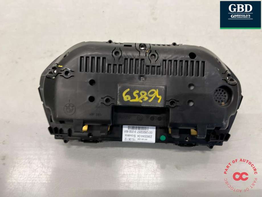 Instrumentpanel til BMW 1-Serie 2011-2015 (Fase 1) (F20/F21) (F20/F21) (62 10 8 794 223|)