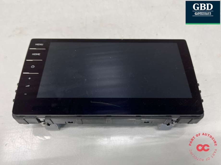 Multimedia display (MCU - Media Controller Unit) til VW e-Golf, 2017-2020 (Fase 2) (5G6 919 606 C)