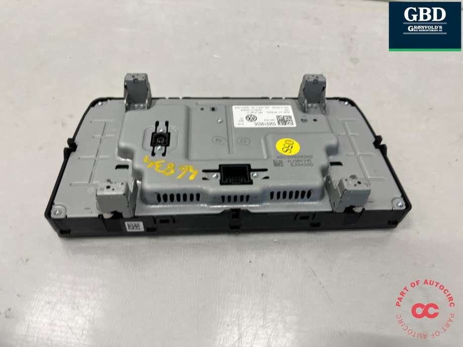 Multimedia display (MCU - Media Controller Unit) til VW e-Golf 2017-2020 (Fase 2)  (5G6 919 606 C|)