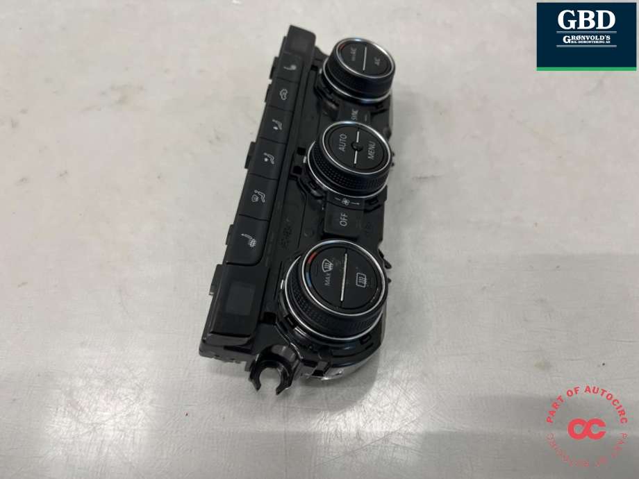Varmeapparat betjening til VW e-Golf 2017-2020 (Fase 2) (5GE 907 044 AN|5GE 907 044 AN WZU|)