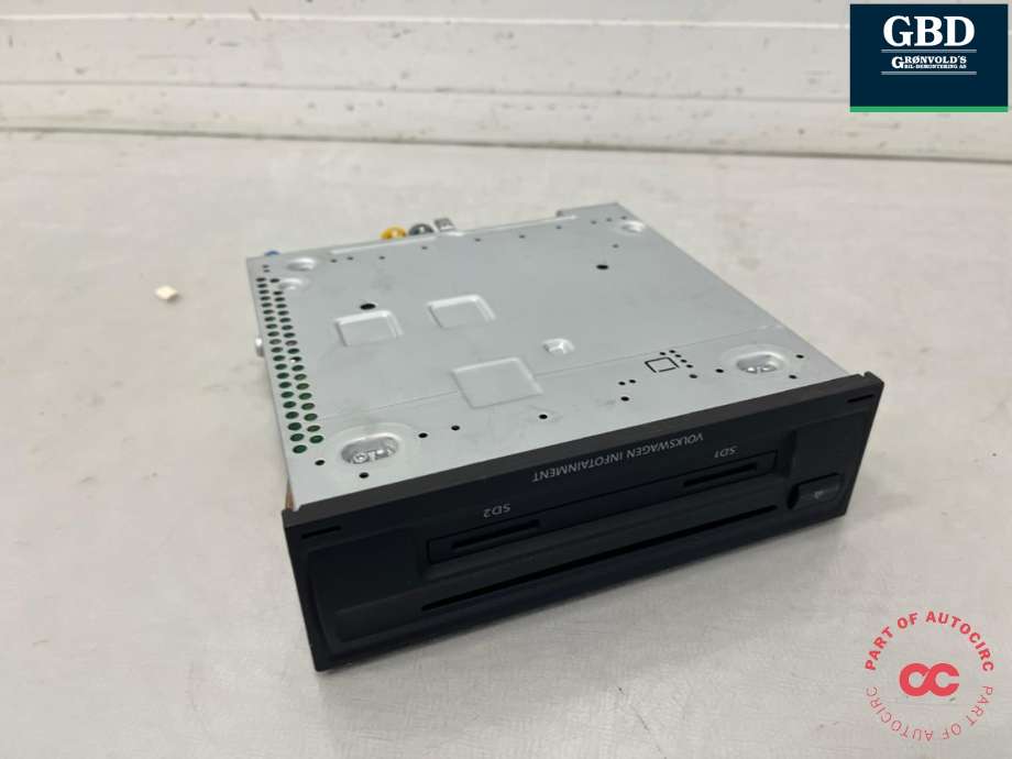 Bilstereo CD-veksler til VW e-Golf, 2017-2020 (Fase 2) (5NA 035 020 B)
